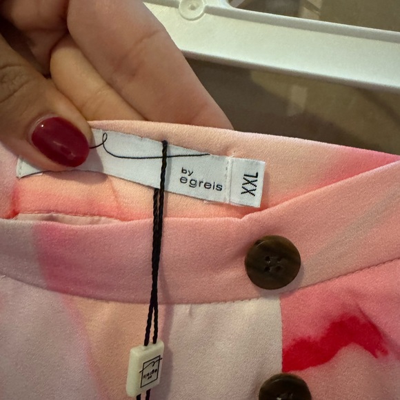 By Egreis new with tags Pink flowy skirt - Picture 6 of 6